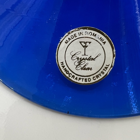 New Crystal Clear  Handcrafted crystal pitcher Made in Romania - Picture 12 of 13